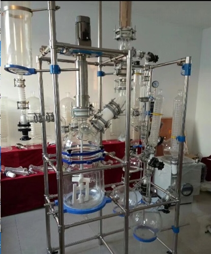 海南玻璃反应釜成套设备